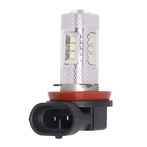 H11 LED Bulb w/ Focusing Lens - 15 SMD LED Daytime Running Light - LED ...