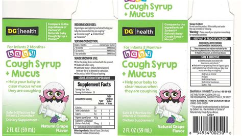 This Is Why A Dollar General Baby Cough Syrup Was Recalled