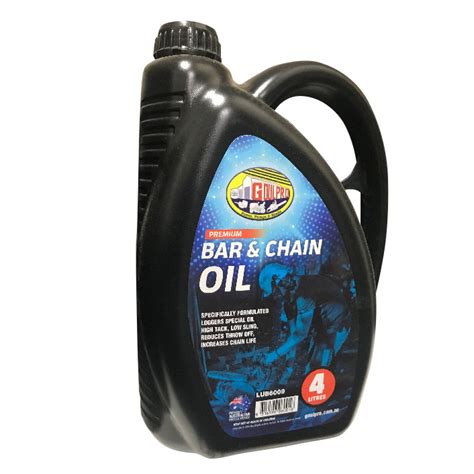 BAR AND CHAIN OIL 4LT - Goulburn Produce