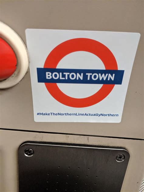 Mystery Make The Northern Line Actually Northern Stickers Appear On