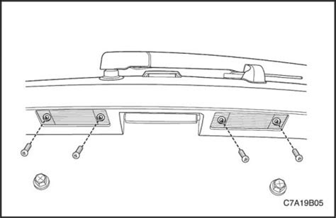 Освещение номерного знака (Шевроле Каптива 1 2006-2018 ...
