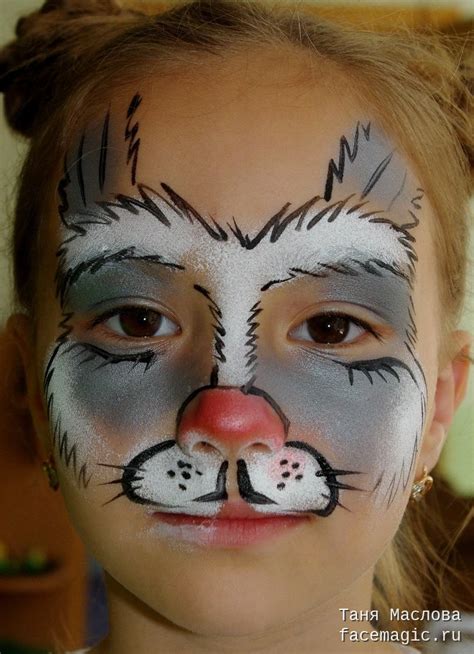 Зверюшки - примеры аквагрима - Таня Маслова