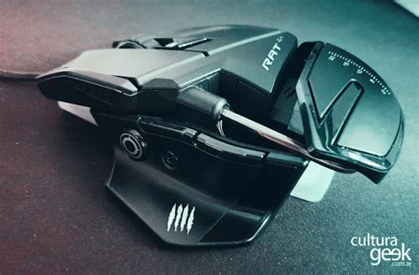 Review Mad Catz RAT 4+: un mouse ergonómico, futurista y con botón de ...