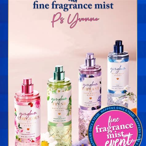 BBW Fine Fragrance Mist Body Mist Ml Shopee Malaysia