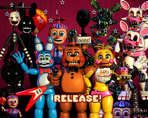 Fnaf 2 toy animatronics C4d by alfredman20 on DeviantArt