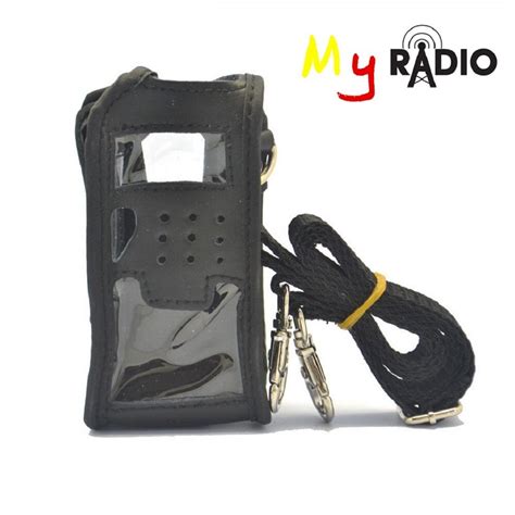 Baofeng Walkie Talkie Accessories Leather Soft Case Cover Two Way Radio