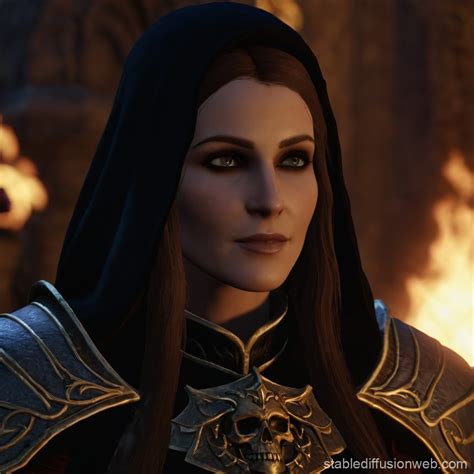 Everquest 2 Necromancer Character Stable Diffusion Online