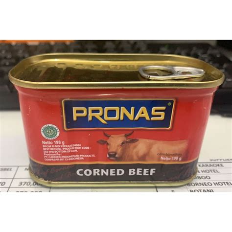 Jual Pronas Corned Beef G Shopee Indonesia