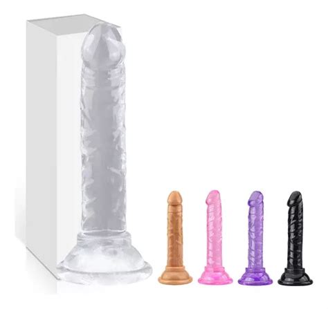 Consolador Dildo Realista Pene Suave Con Ventosa Cm Meses Sin Inter S