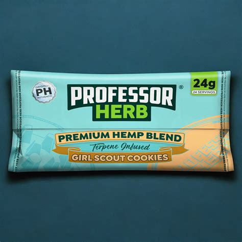 Buy Professor Herb Premium Hemp Blend (24g) - Girl Scout Cookies