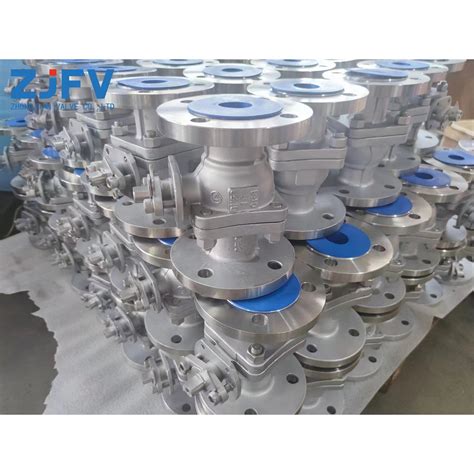 Pn Dn Cf Flange Connected Stainless Steel Floating Ball Valve