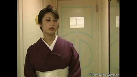 Japanese Babe With Kimuno Blowjob And Fucking Hardcore