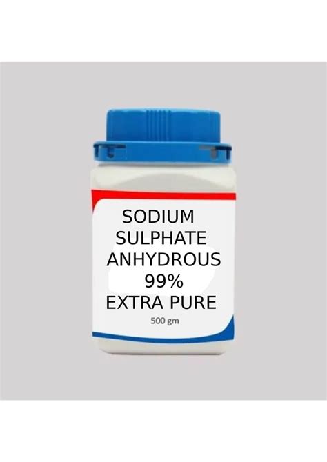 Sodium Sulphate Anhydrous Extra Pure Gram Container At Rs