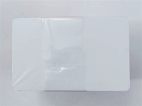 Evolis Hightrust Plain White Pvc Cards Size CR 80 49 OFF