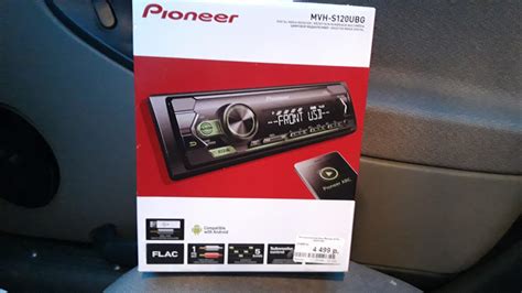 серия 7 новый pioneer MVH-S120UBG — Lada Калина Хэтчбек (1G), 1,6 л ...