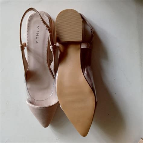 Drea Nude SlingBack Shoes Fesyen Wanita Sepatu Di Carousell