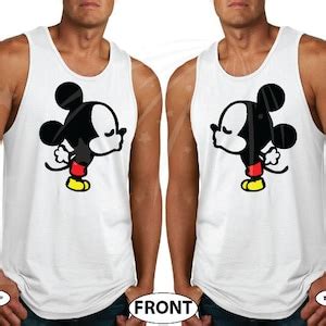 Lgbt Gay As Hell Kissing Mickey Mouse Matching Couple Shirts I M His Goofy I M His Mickey Homo