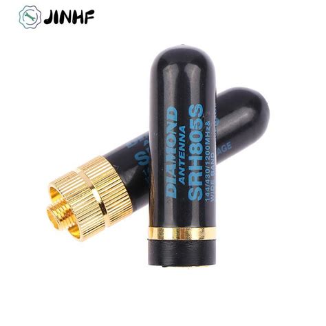 1pc SRH805S SMA-Female Mini Short Dual Band VHF UHF Antenna SRH-805S ...