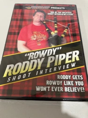 NEW SEALED ROWDY RODDY PIPER Shoot Interview Wrestling DVD Wrestle