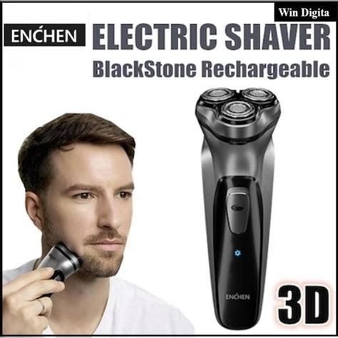 ENCHEN BlackStone Electric Shaver For Men USB Rechargeable Wet Dry