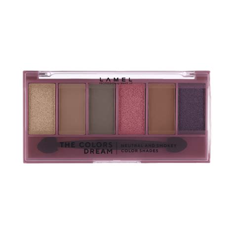 Lamel The Colors Dream Eyeshadow Palette N 404 Warm Nude 10 2g