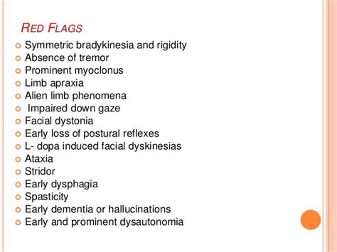 Atypical parkinsonism