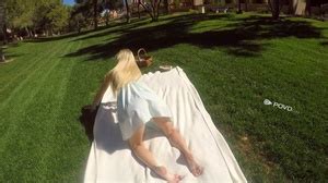 Alluring College Chick With Blonde Hair Rec XXX Dessert Picture