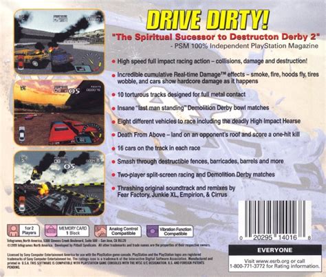 Demolition Racer Used PS1 Games For Sale Retro Game Store