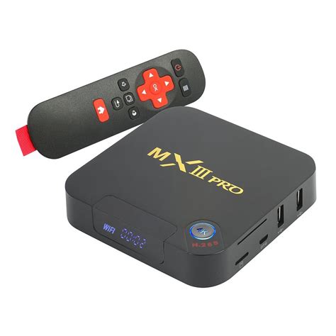 Private Model Led Dispaly Mxiii Pro Android Tv Box Amlogic S Quad