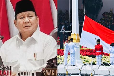 presiden prabowo bocorkan perayaan hut   ri  istana merdeka