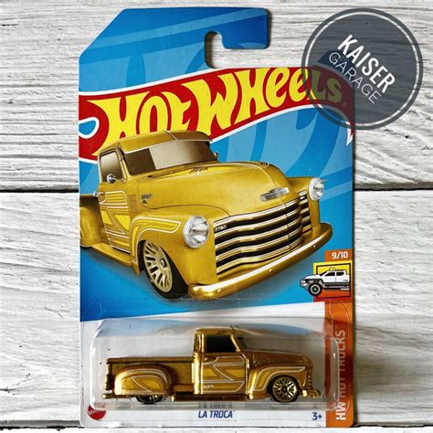 Hot Wheels La Troca Gold Shopee Malaysia