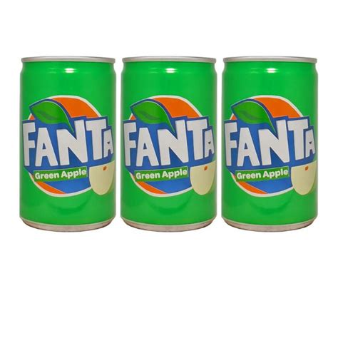 Газировка Fanta Зеленое Яблоко Набор 3 шт по 150 мл Вьетнам - купить с ...