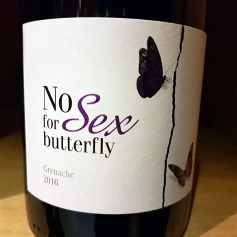 NO SEX FOR BUTTERFLY GRENACHE BIO 2015 ROUGE PAYS D OC NICOLAS RICOME