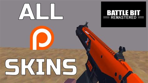 Battlebit Remastered All Patreon Exclusive Weapon Skins Youtube