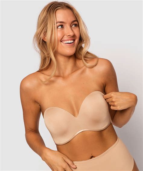 Bras N Things Inner Essence Full Cup Plunge Bra Nude