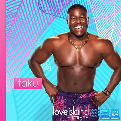 OMG He S Naked Love Island Australia Reality Star Taku Chimwaza OMG BLOG