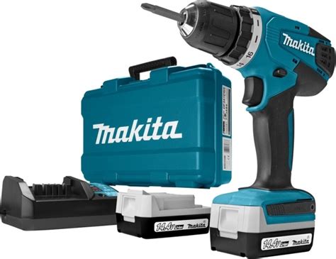 Дрель-шуруповерт аккумуляторная Makita DF347DWE купить на OZON по ...