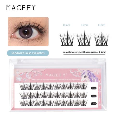 Jual Magefy Bulu Mata Palsu Berkualitas Tinggi Eyelash Extension 1011