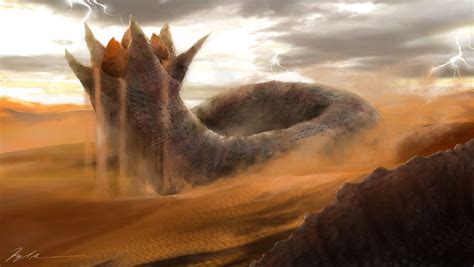 Dune Worm Kyle Pearson Dune Art Dune Book Desert Art