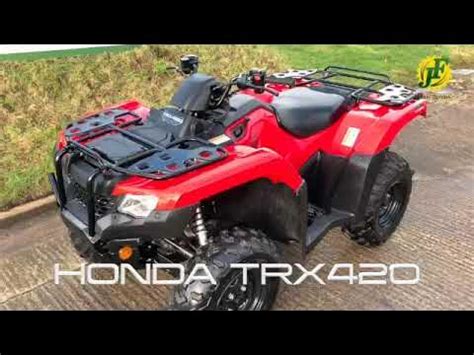 HONDA TRX 420 SD 480p - YouTube
