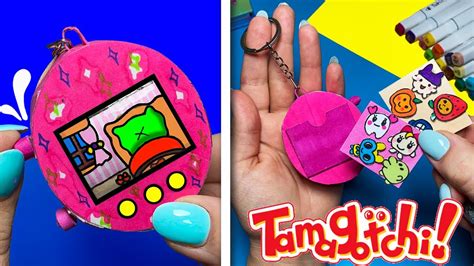ТАМАГОЧИ из БУМАГИ Своими руками | DIY PAPER TAMAGOCHI - YouTube