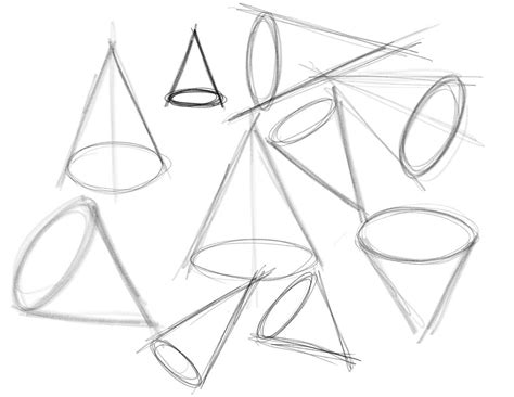Exercise 36 Cones Drawing Is Seeing