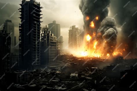 Premium Ai Image A World In Turmoil