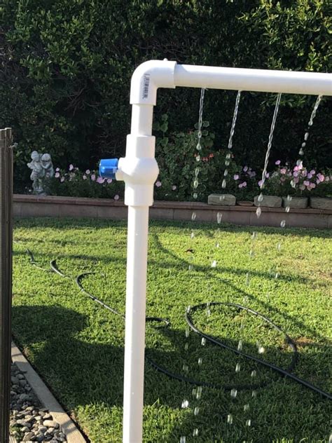 How To Make A Diy Pvc Sprinkler
