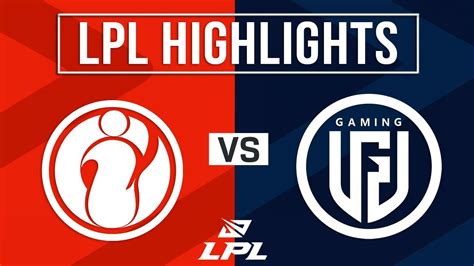 Ig Vs Lgd Highlights All Games Lpl Spring Invictus Gaming Vs