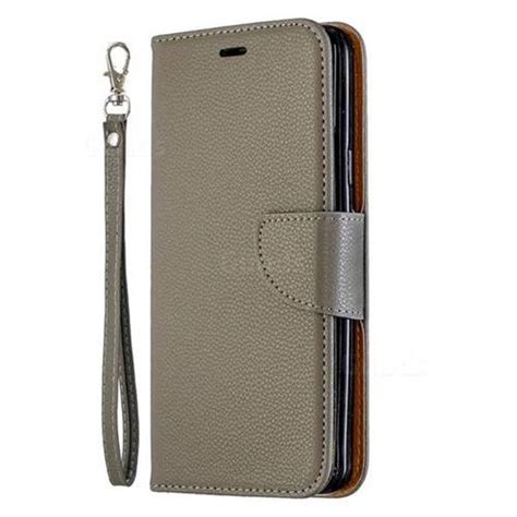 Classic Luxury Litchi Leather Phone Wallet Case For Samsung Galaxy S9