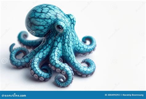 Blue Ringed Octopus Aussie Color Vector Character