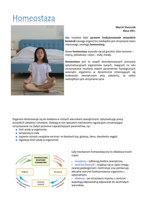 Homeostaza Pdf