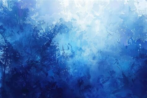 Premium Photo Blue Painting Background