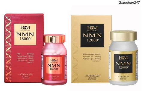 6 Loại Viên Uống Nmn 18000 3000 Tốt Nhất Nhật Hàn Quốc
